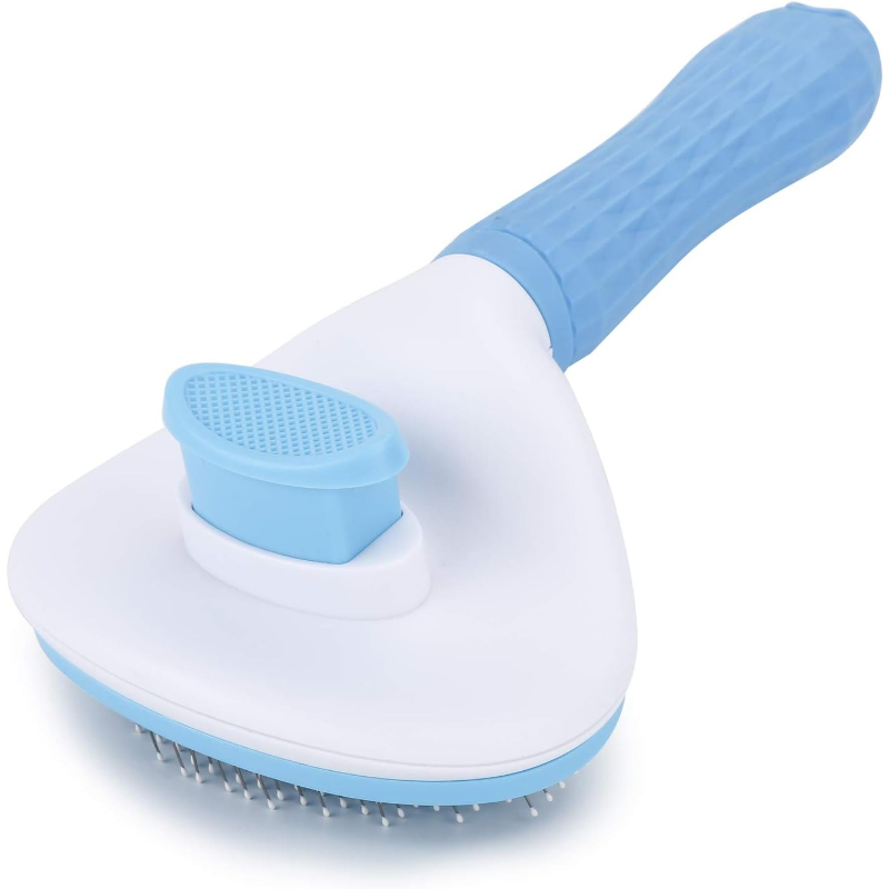 Slicker Brush Self Cleaning Pet Grooming - Szczotka samoczyszcząca dla psów, kotów i