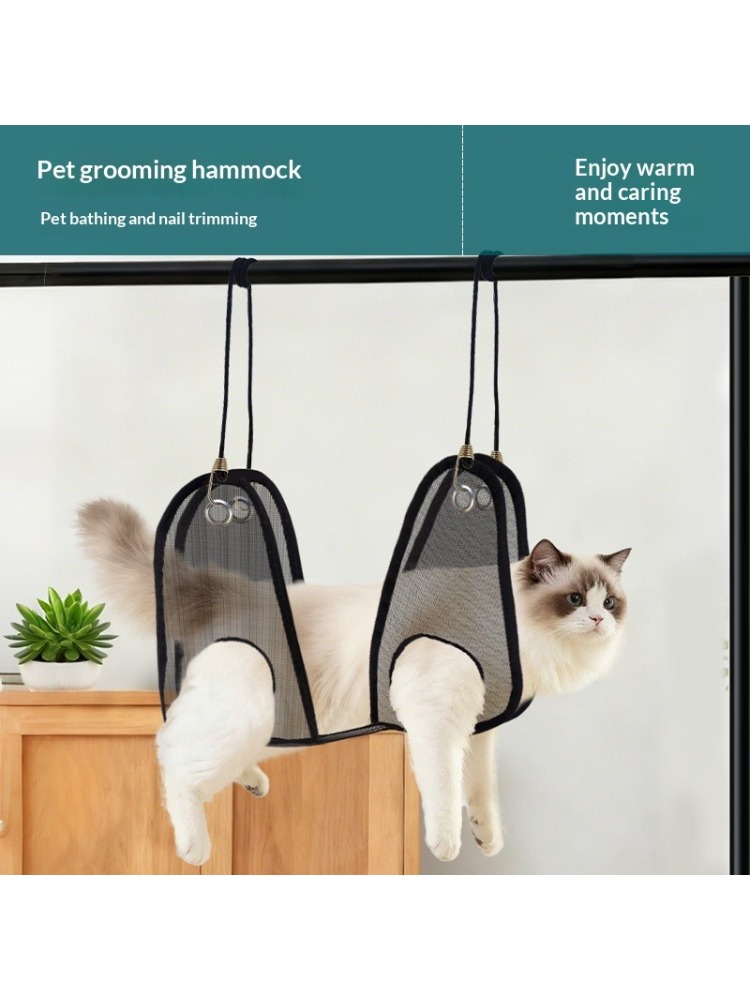Pet Grooming Hammock Sling Restraint - Hamak do pielęgnacji zwierząt dla małych