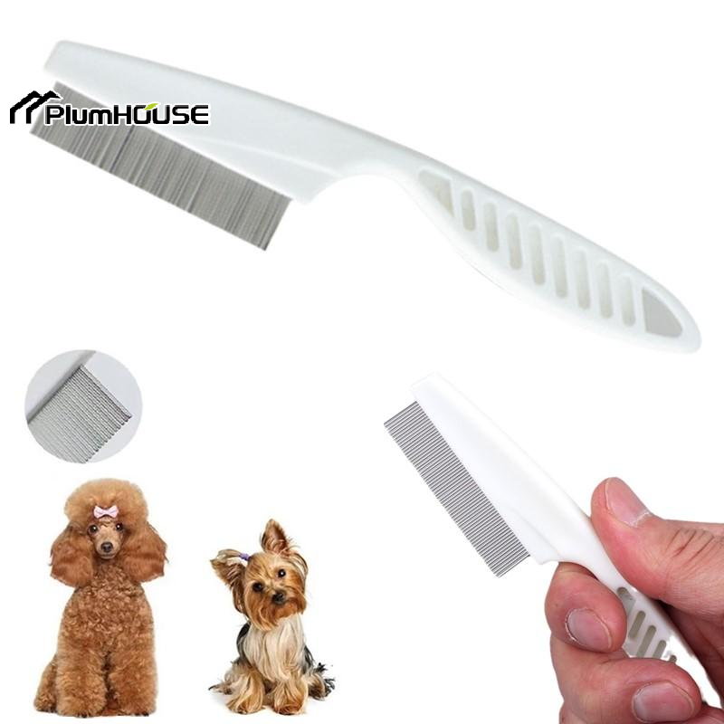 Flea Comb Fine Tooth Pet Tear Stain - Grzebień do usuwania plam i pająków