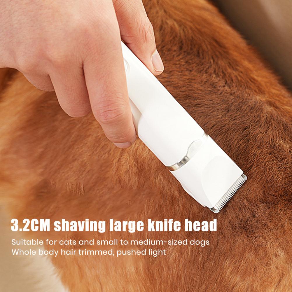 Cordless Dog Clippers Low Noise Grooming - Profesjonalny zestaw do pielęgnacji psów z