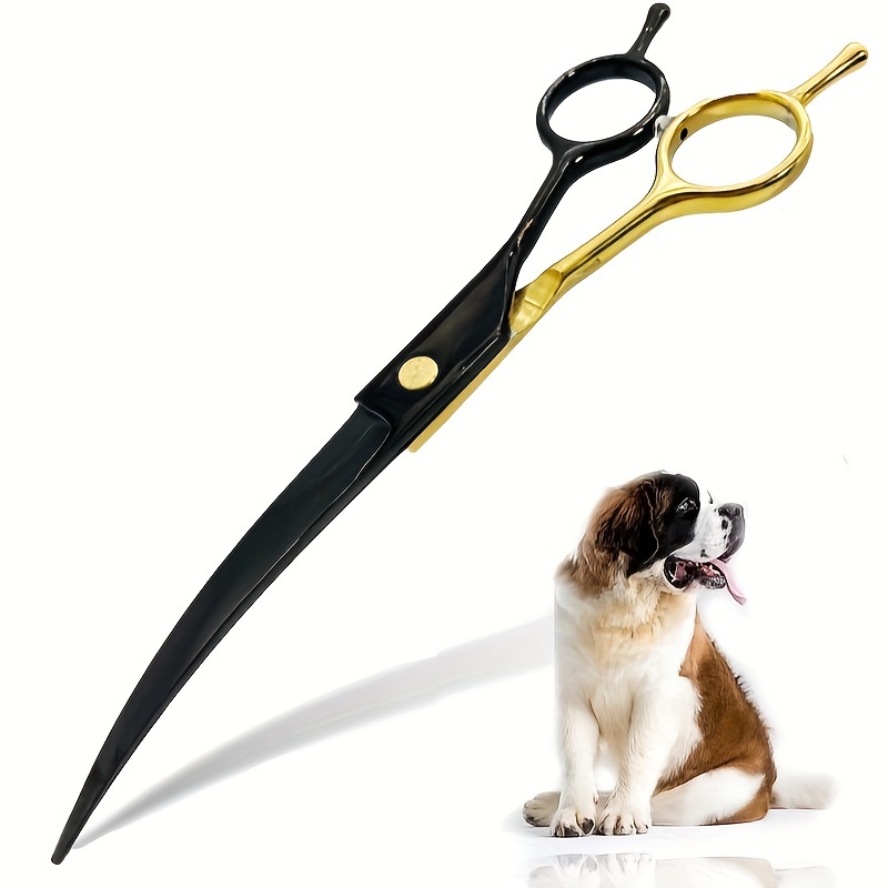 Professional Pet Grooming Scissors Curved - Zakrzywione nożyczki do pielęgnacji psów, profesjonalne