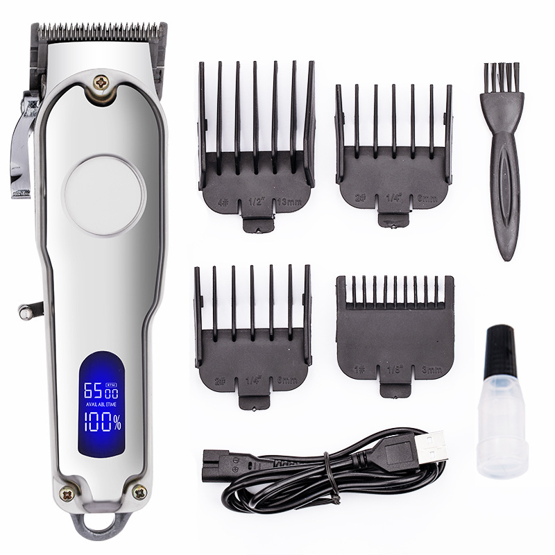 Cordless Dog Clippers Low Noise Grooming - Profesjonalna, mocna elektryczna maszynka do strzyżenia