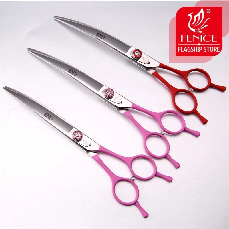 Profesjonalne nożyczki dla zwi – Professional Pet Grooming Scissors Curved recenzja i cena