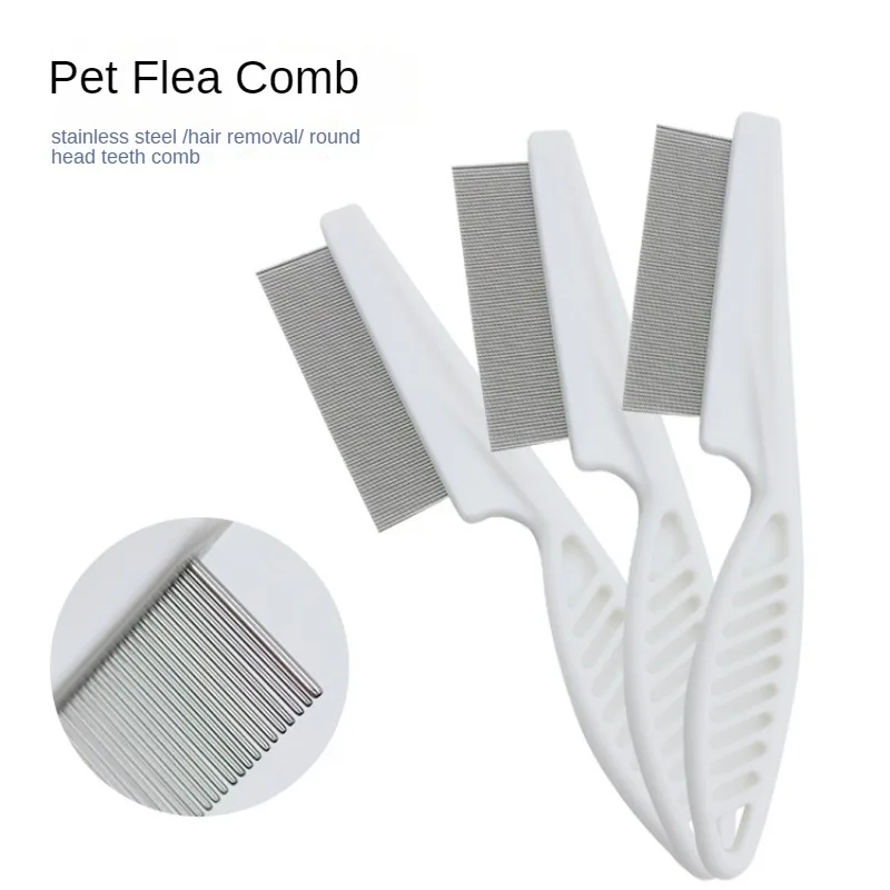 1 szt. Grzebień do usuwania pl – Flea Comb Fine Tooth Pet Tear Stain recenzja i cena