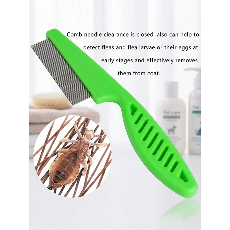 Grzebień do usuwania plam łzow – Flea Comb Fine Tooth Pet Tear Stain recenzja i cena