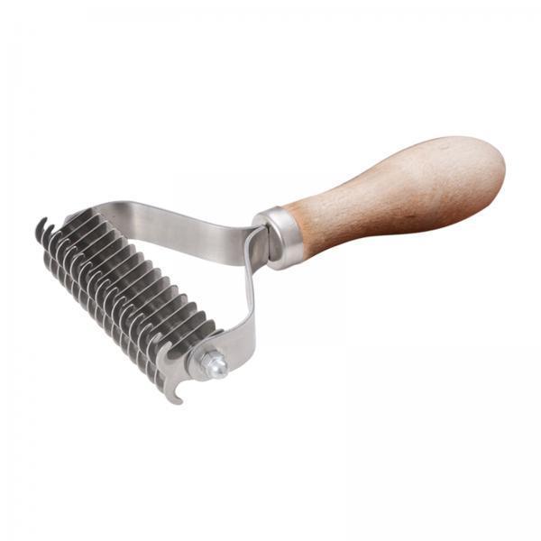 Dwustronna szczotka do podszer – Undercoat Rake Dematting Tool Dog Shedding recenzja i cena