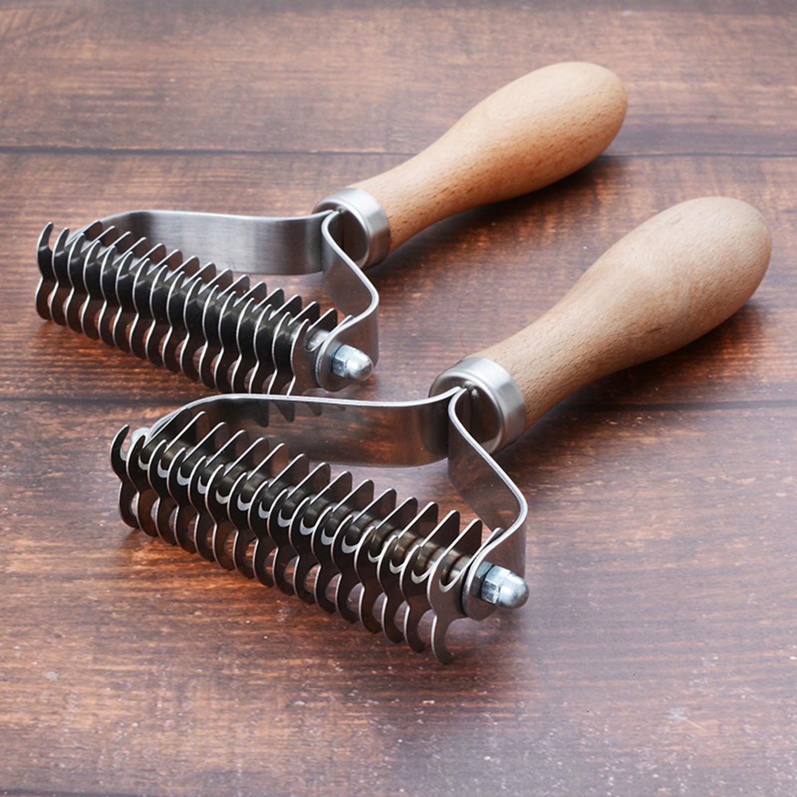 Dwustronna szczotka do podszer – Undercoat Rake Dematting Tool Dog Shedding recenzja i cena