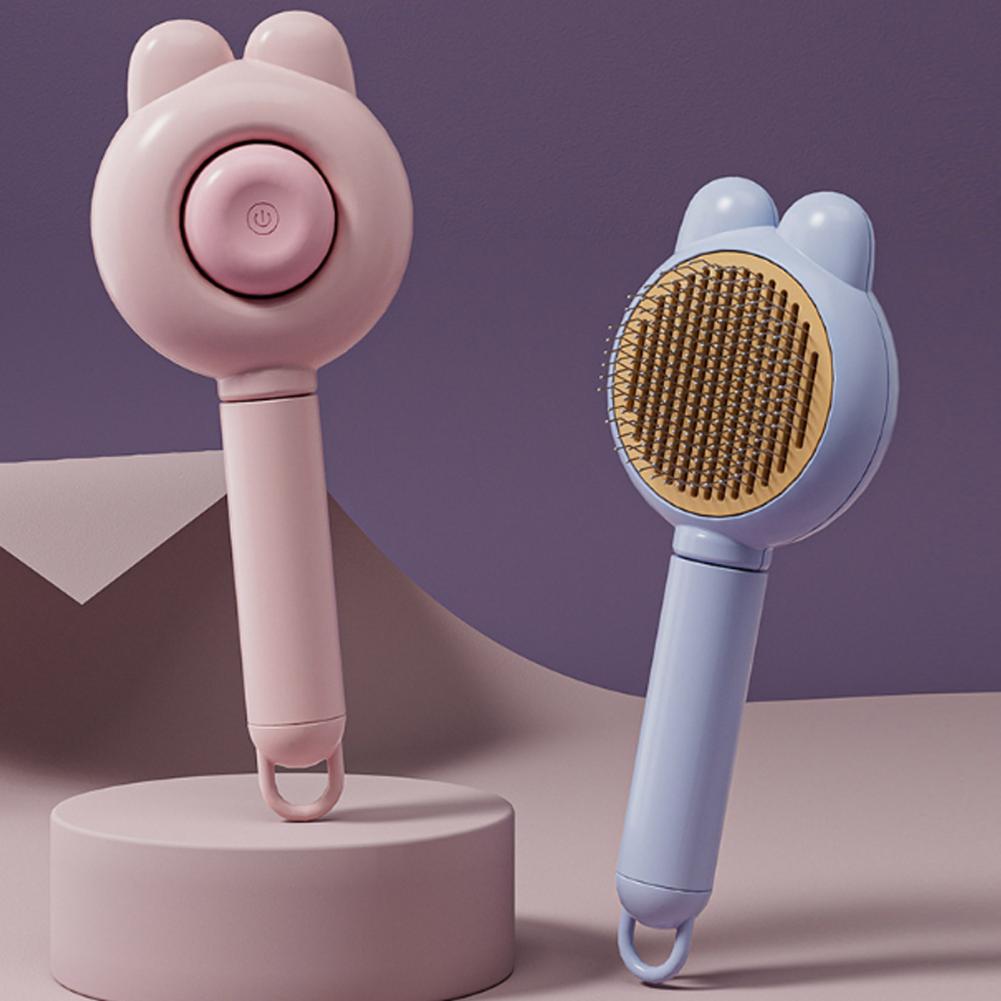 Szczotka do pielęgnacji kota,  – Slicker Brush Self Cleaning Pet Grooming recenzja i cena