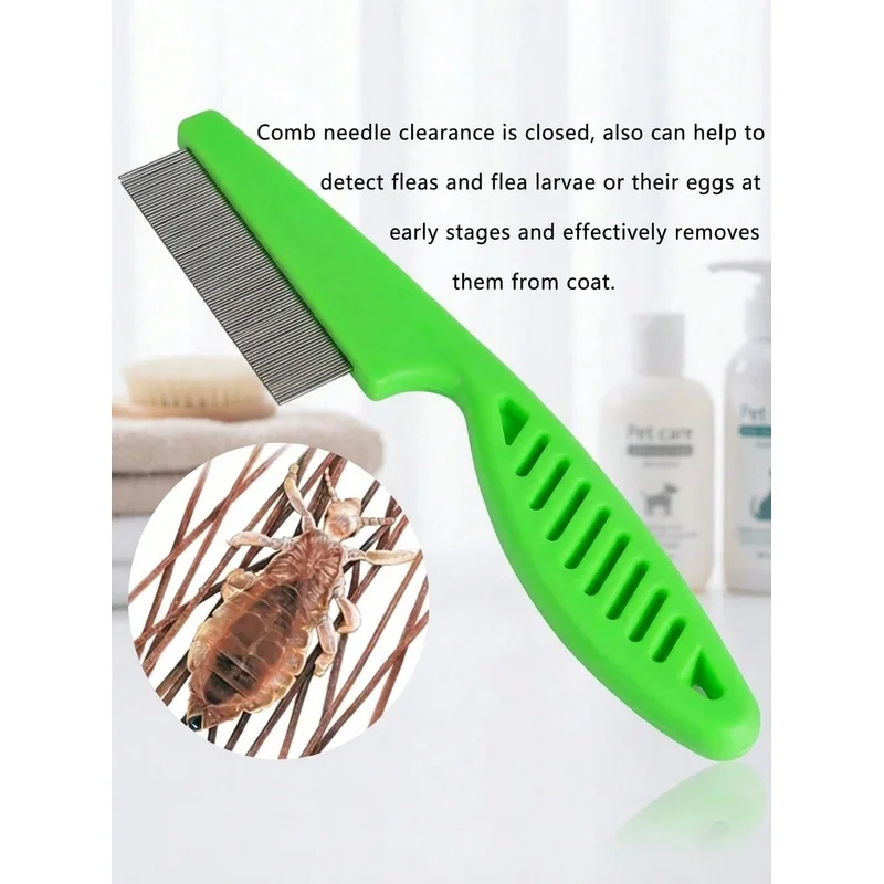 Grzebień do usuwania plam i pc – Flea Comb Fine Tooth Pet Tear Stain recenzja i cena