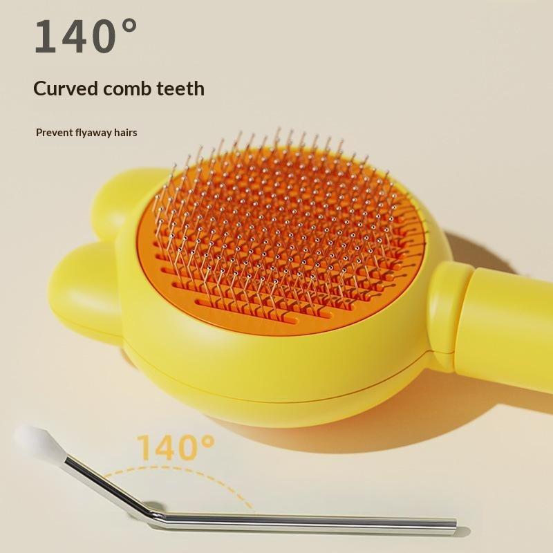 Szczotka do pielęgnacji zwierz – Slicker Brush Self Cleaning Pet Grooming recenzja i cena