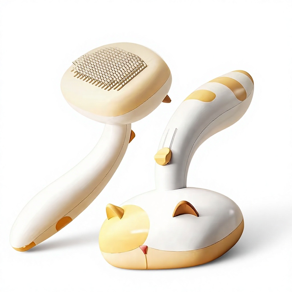 Szczotka do pielęgnacji zwierz – Slicker Brush Self Cleaning Pet Grooming recenzja i cena