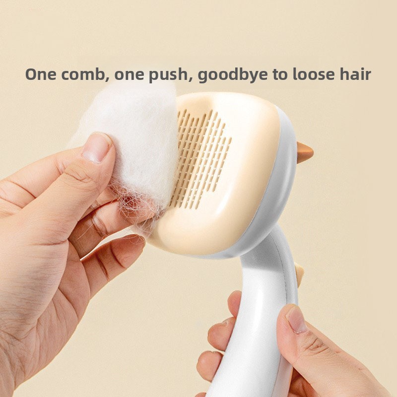 Szczotka do pielęgnacji zwierz – Slicker Brush Self Cleaning Pet Grooming recenzja i cena