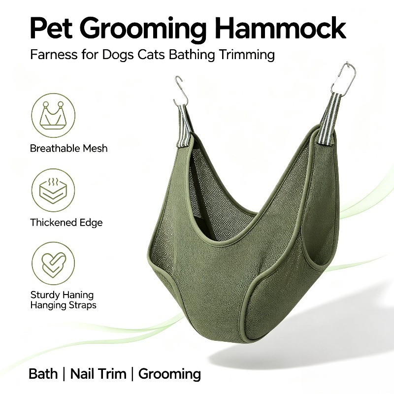 Wiszący hamak do pielęgnacji z – Pet Grooming Hammock Sling Restraint recenzja i cena