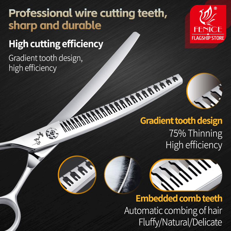 Fenice Profesjonalne leworęczn – Professional Pet Grooming Scissors Curved recenzja i cena