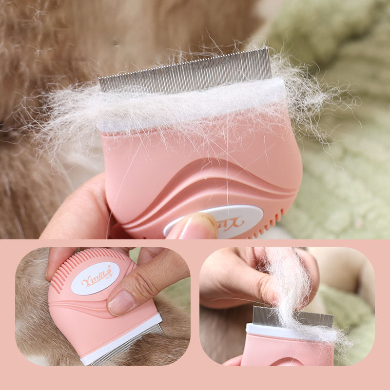 Grzebień do usuwania pcheł ze  – Flea Comb Fine Tooth Pet Tear Stain recenzja i cena