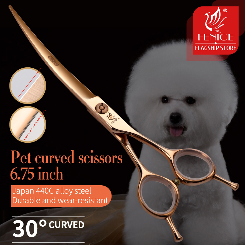 Fenice 6.25/6,75 cala profesjo – Professional Pet Grooming Scissors Curved recenzja i cena