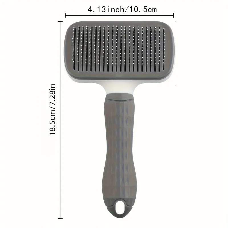 Samoczyszczący grzebień do usu – Slicker Brush Self Cleaning Pet Grooming recenzja i cena