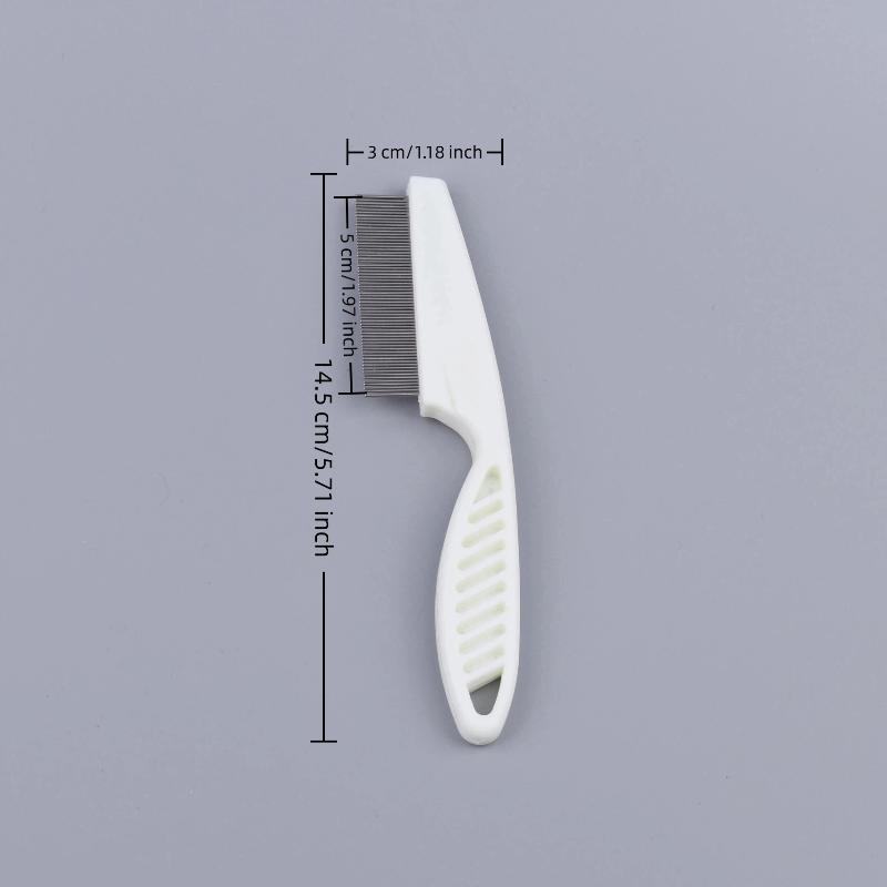 Grzebień do usuwania pcheł dla – Flea Comb Fine Tooth Pet Tear Stain recenzja i cena