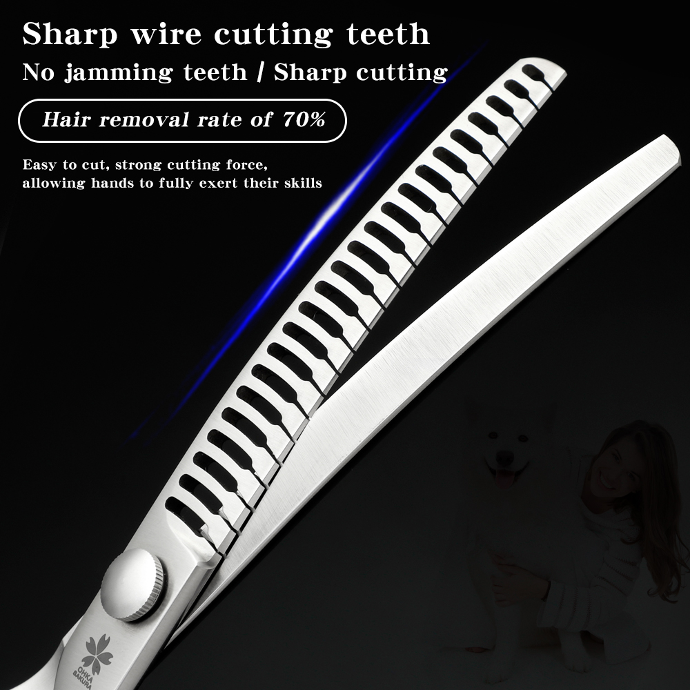 Profesjonalne nożyczki do piel – Professional Pet Grooming Scissors Curved recenzja i cena