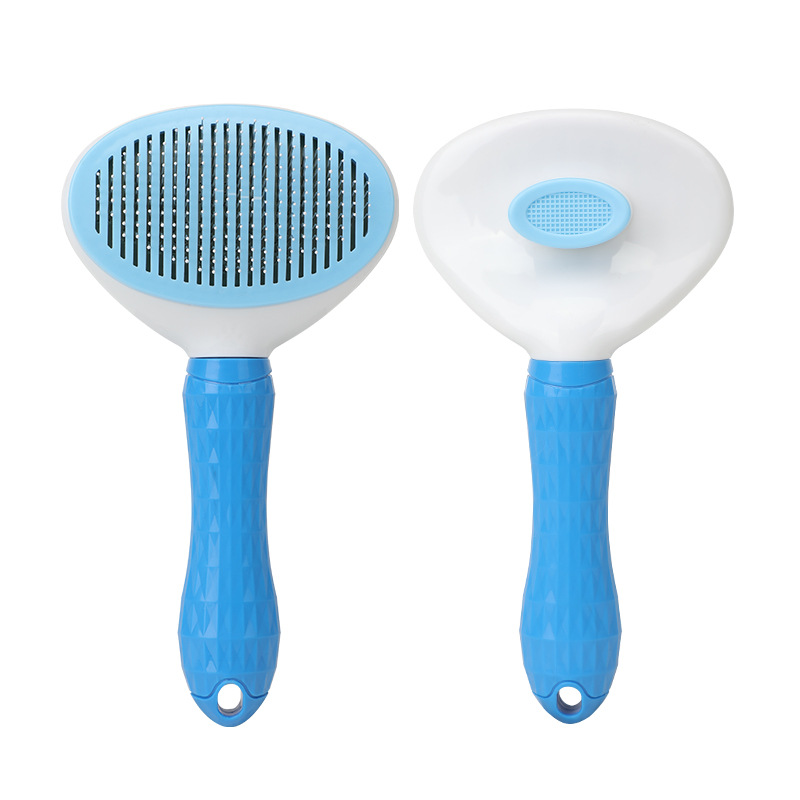 Szczotka do pielęgnacji kota,  – Slicker Brush Self Cleaning Pet Grooming recenzja i cena
