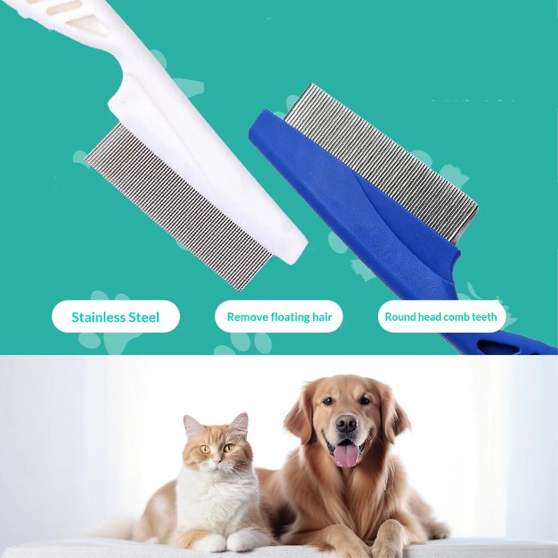 【HMA】Grzebień do usuwania plam – Flea Comb Fine Tooth Pet Tear Stain recenzja i cena