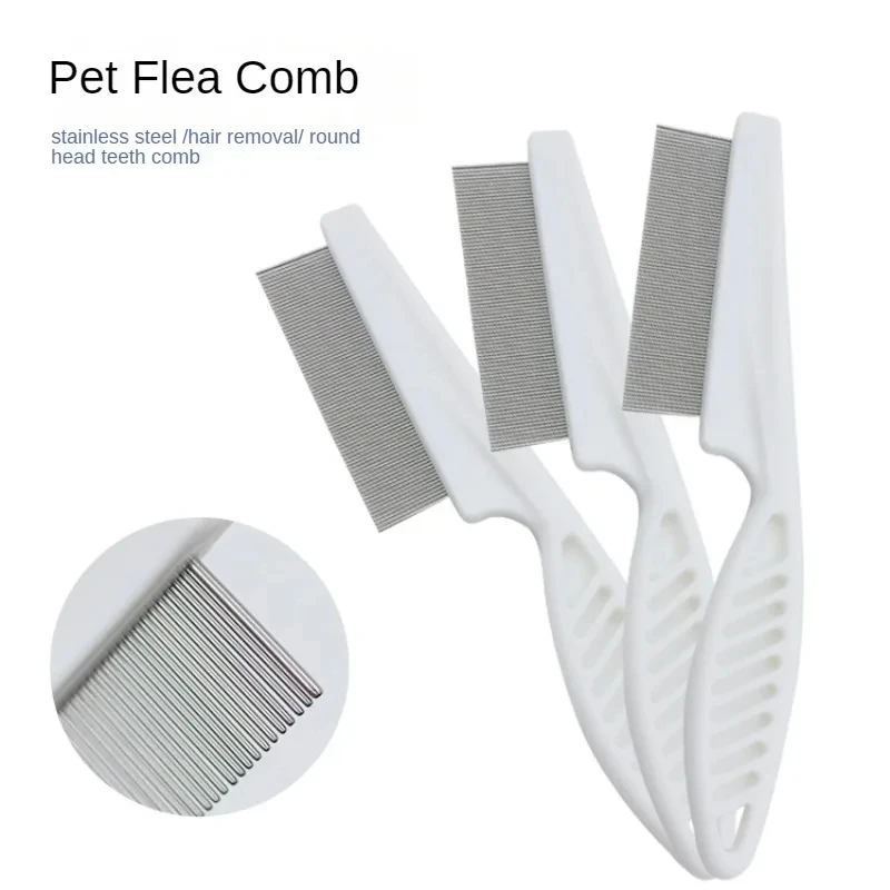 1 szt. Grzebień do usuwania pl – Flea Comb Fine Tooth Pet Tear Stain recenzja i cena