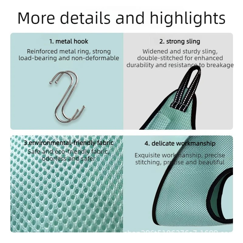 Hamak do pielęgnacji kota z sz – Pet Grooming Hammock Sling Restraint recenzja i cena