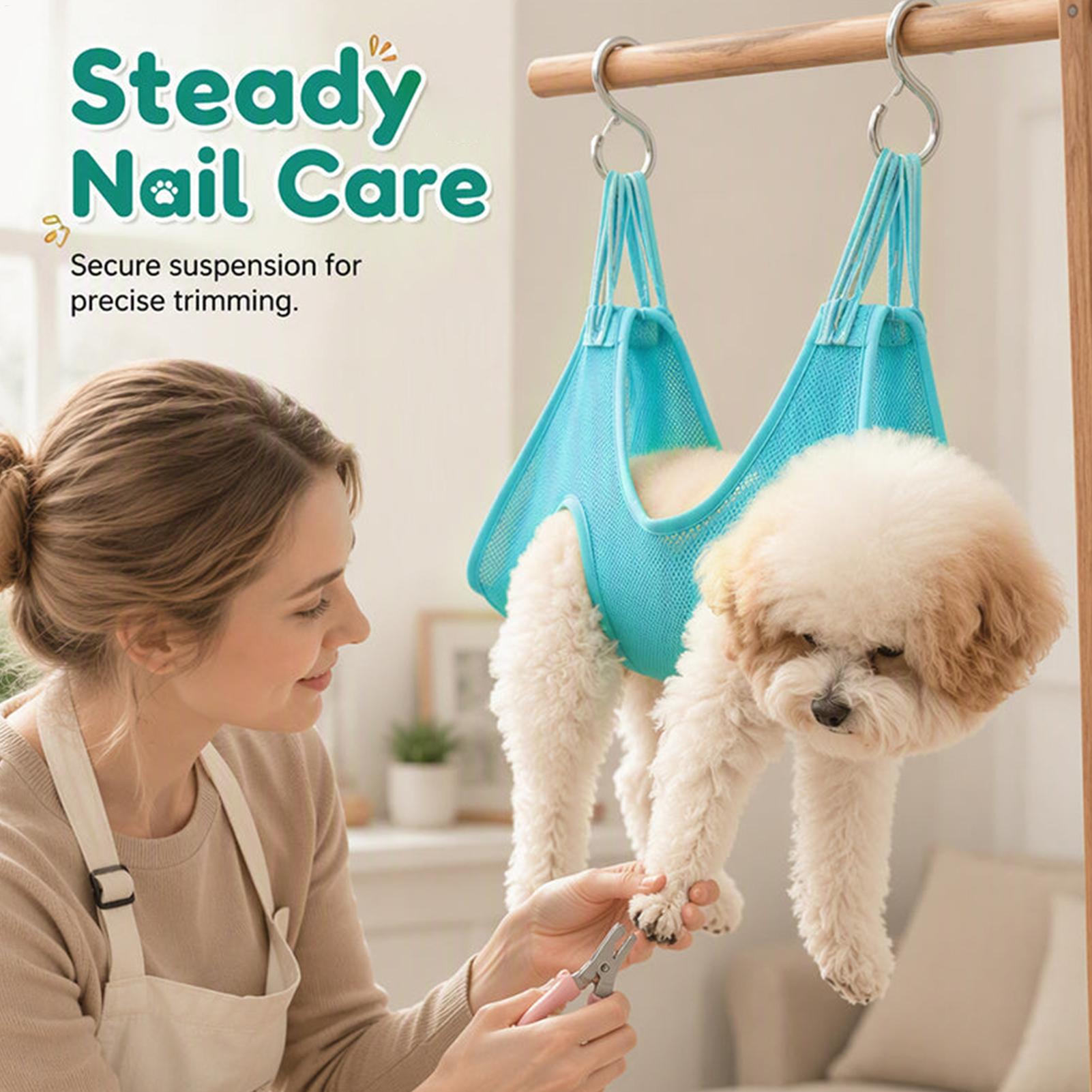 Hamak do pielęgnacji psów i ko – Pet Grooming Hammock Sling Restraint recenzja i cena