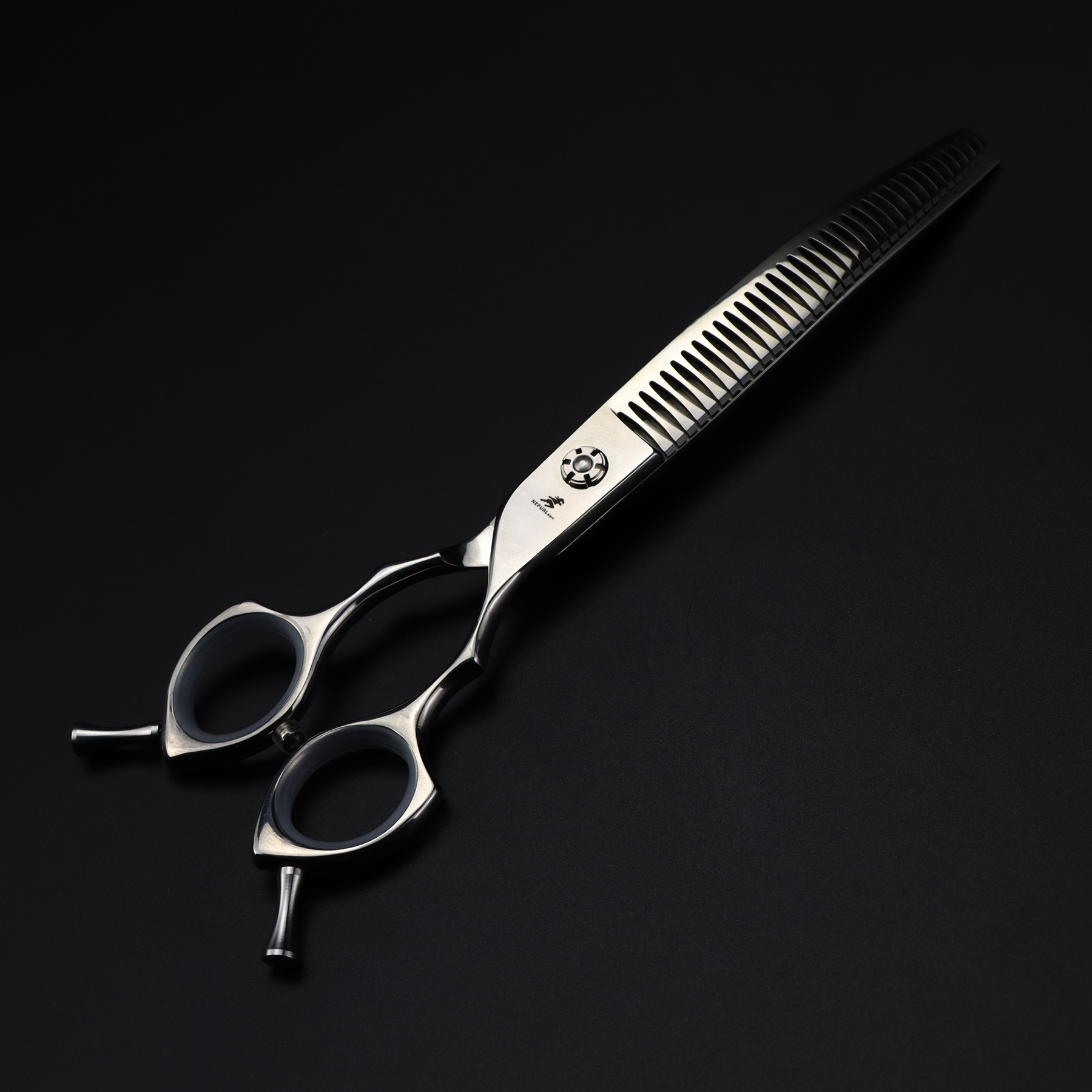 Pies zakrzywione degażówki 7.5 – Professional Pet Grooming Scissors Curved recenzja i cena