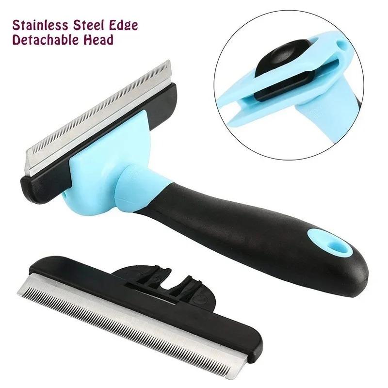 Szczotka do pielęgnacji zwierz – Undercoat Rake Dematting Tool Dog Shedding recenzja i cena