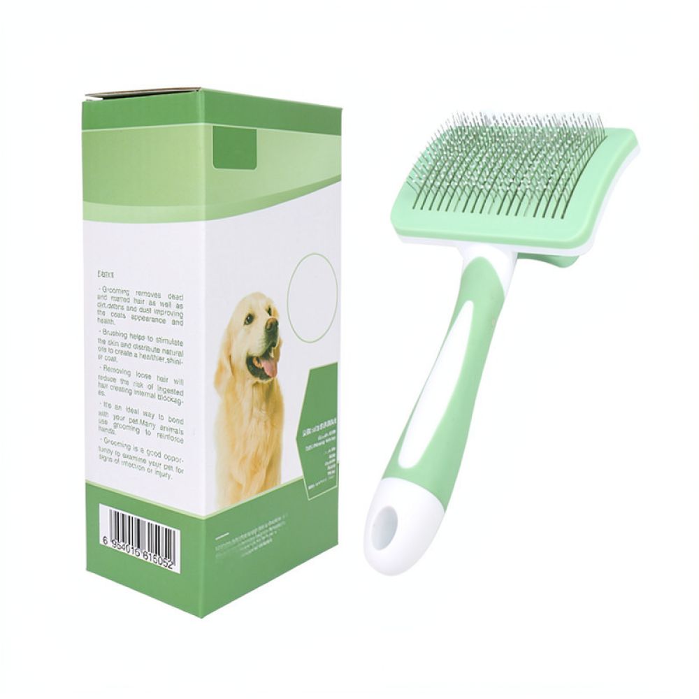Szczotka do pielęgnacji zwierz – Slicker Brush Self Cleaning Pet Grooming recenzja i cena