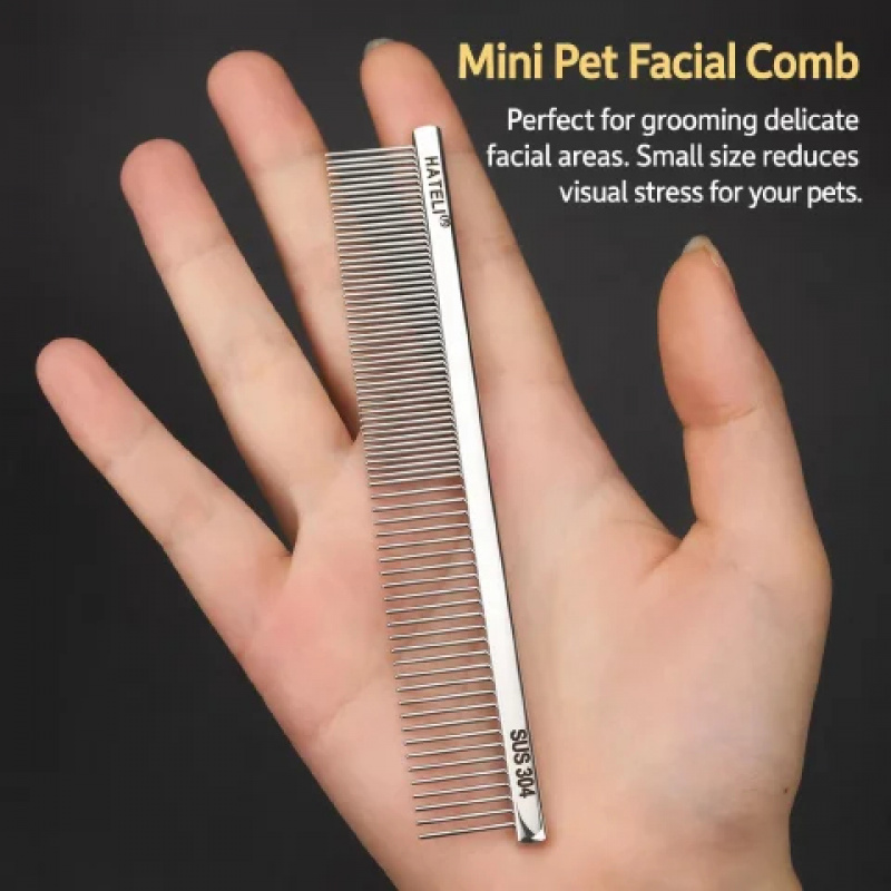 Grzebień do pielęgnacji zwierz – Flea Comb Fine Tooth Pet Tear Stain recenzja i cena
