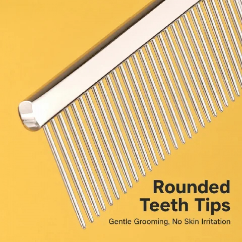 Grzebień do pielęgnacji zwierz – Flea Comb Fine Tooth Pet Tear Stain recenzja i cena