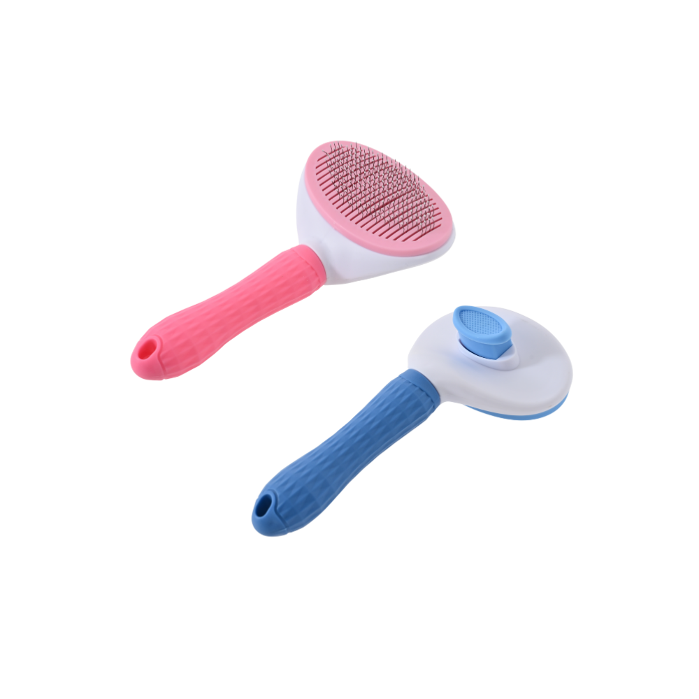 16 sztuk w kartonie, 2 kolory, – Slicker Brush Self Cleaning Pet Grooming recenzja i cena