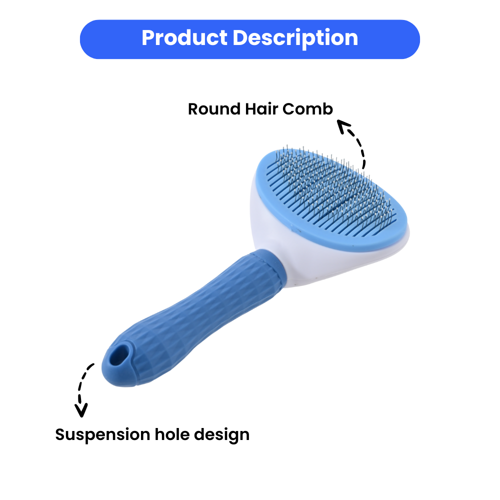 16 sztuk w kartonie, 2 kolory, – Slicker Brush Self Cleaning Pet Grooming recenzja i cena