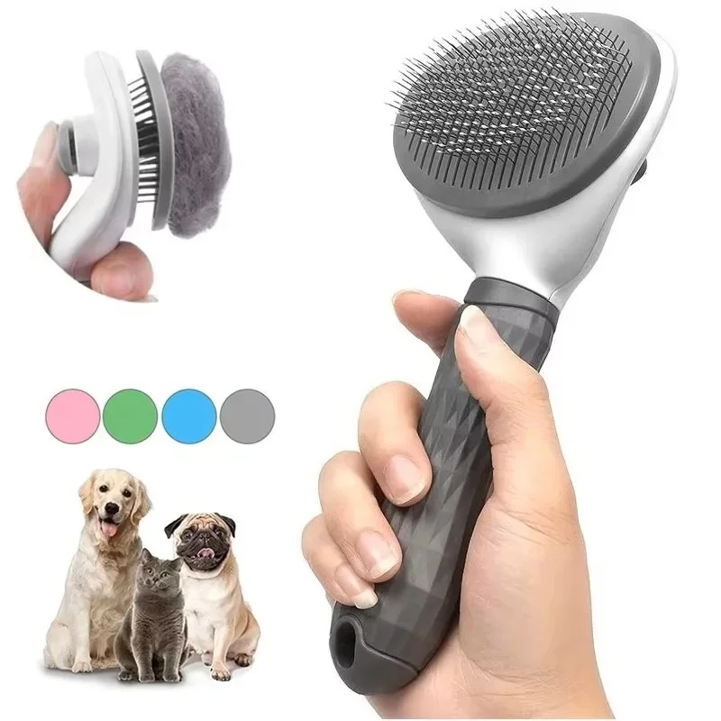 Samoczyszcząca szczotka do sie – Slicker Brush Self Cleaning Pet Grooming recenzja i cena