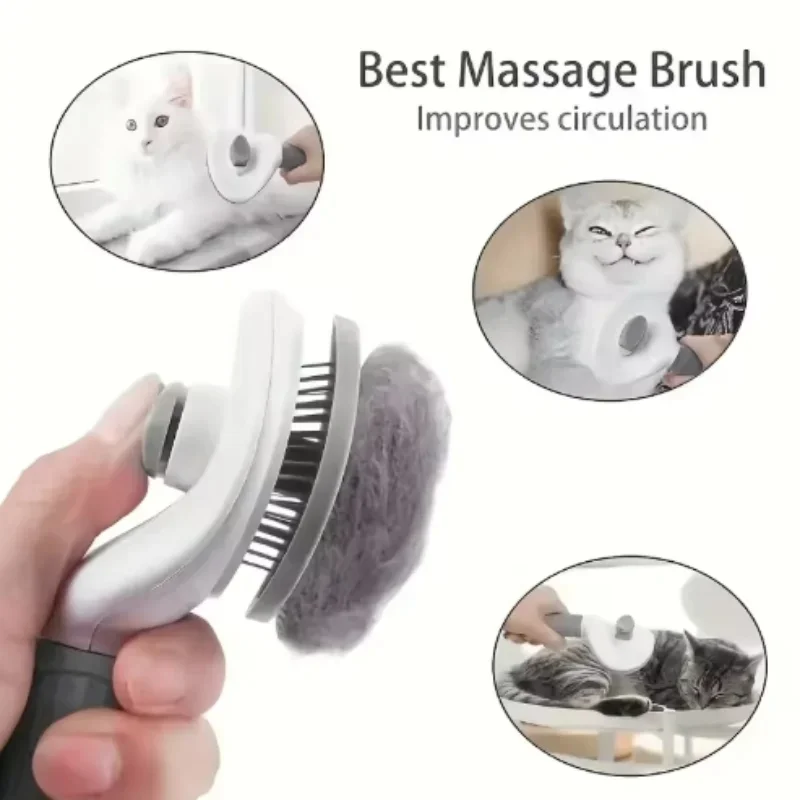 Samoczyszcząca szczotka do sie – Slicker Brush Self Cleaning Pet Grooming recenzja i cena
