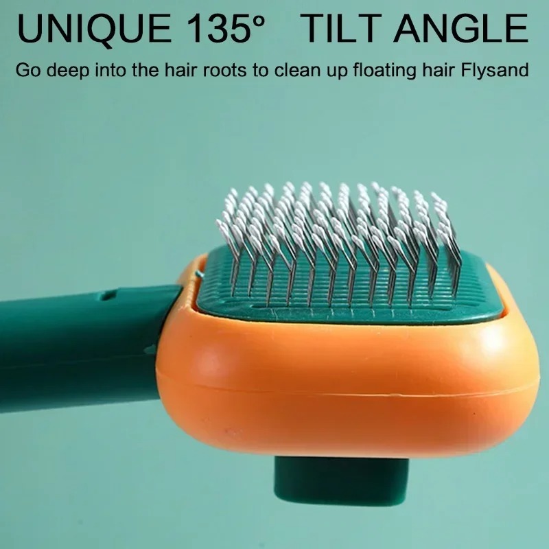 Szczotka do pielęgnacji zwierz – Slicker Brush Self Cleaning Pet Grooming recenzja i cena