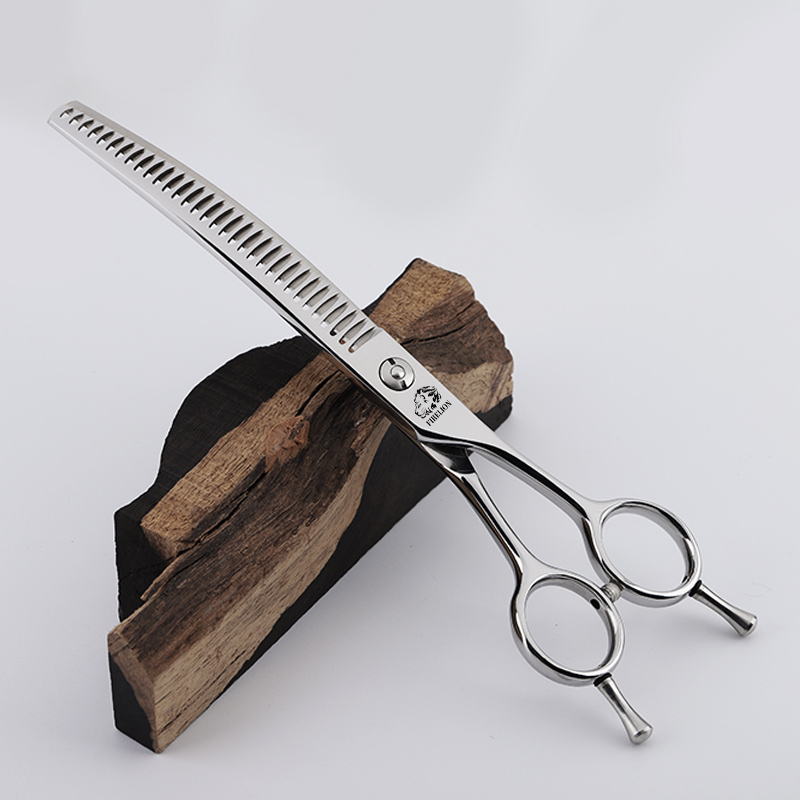 FIRELION 6,5/7,0/7,5 cala prof – Professional Pet Grooming Scissors Curved recenzja i cena