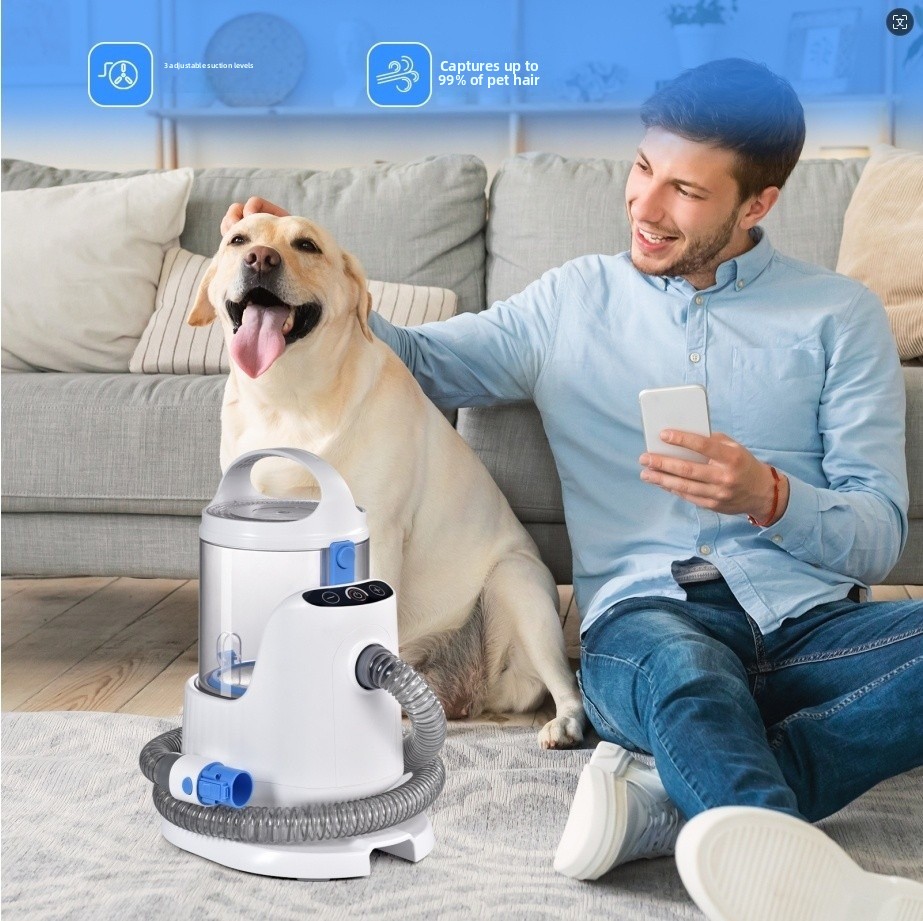 Wielofunkcyjny odkurzacz dla z – Pet Grooming Vacuum Suction Kit 5 In 1 recenzja i cena