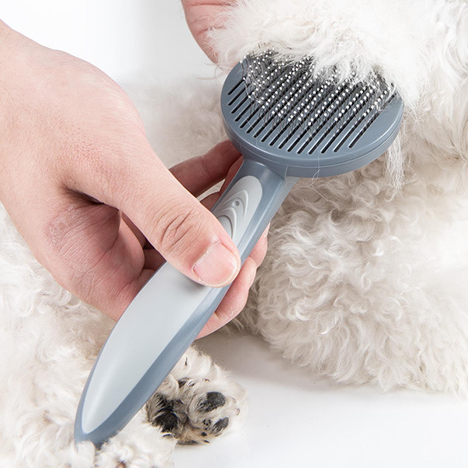 Szczotka do pielęgnacji kotów  – Slicker Brush Self Cleaning Pet Grooming recenzja i cena