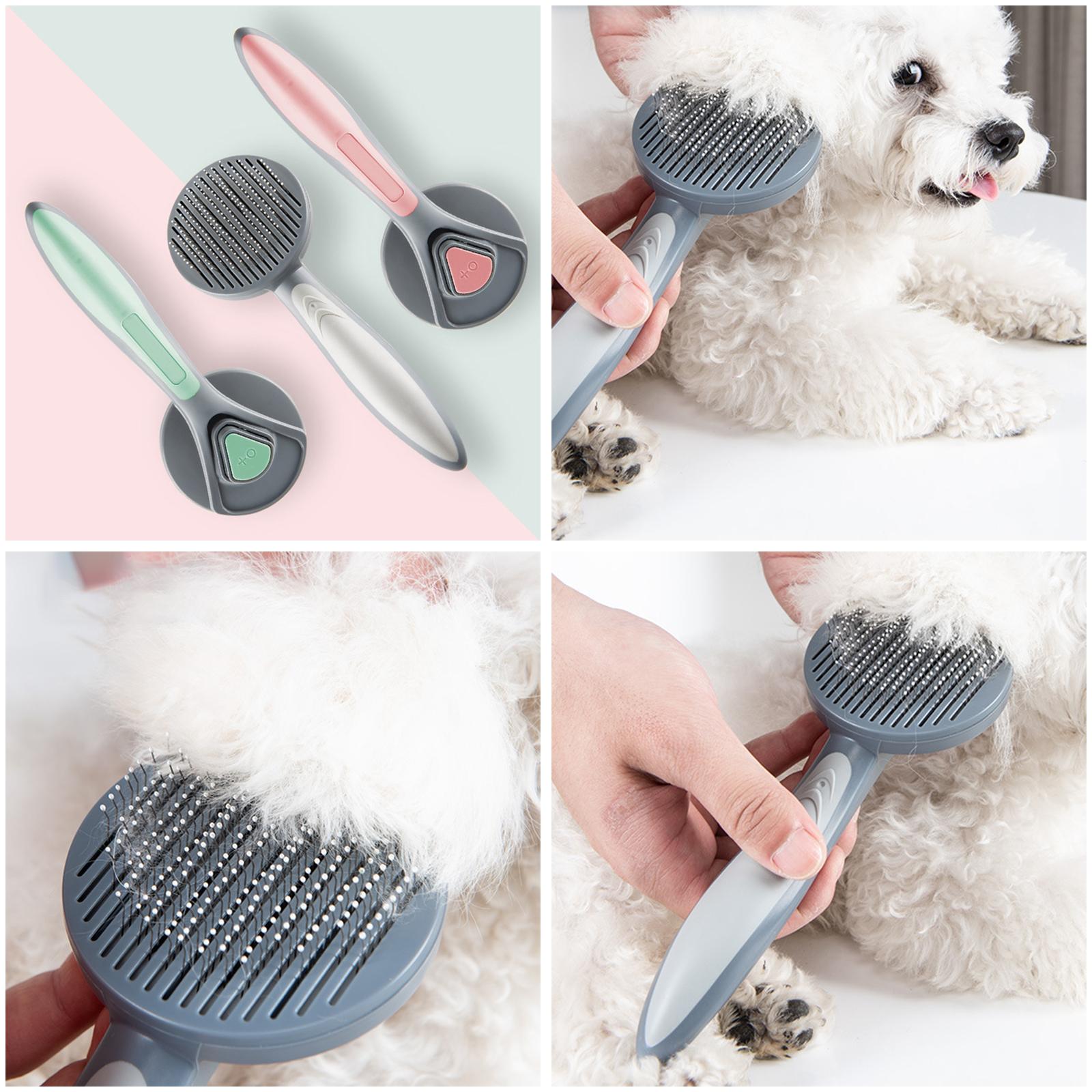 Szczotka do pielęgnacji kotów  – Slicker Brush Self Cleaning Pet Grooming recenzja i cena