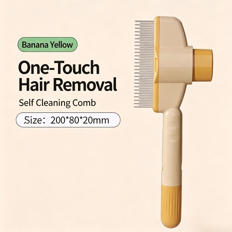 Szczotka samoczyszcząca dla zw – Slicker Brush Self Cleaning Pet Grooming recenzja i cena