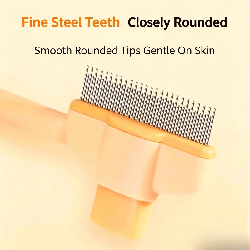 Szczotka samoczyszcząca dla zw – Slicker Brush Self Cleaning Pet Grooming recenzja i cena