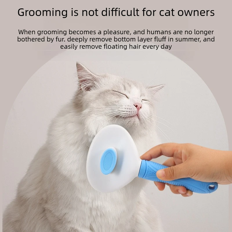 Szczotka do pielęgnacji sierśc – Slicker Brush Self Cleaning Pet Grooming recenzja i cena