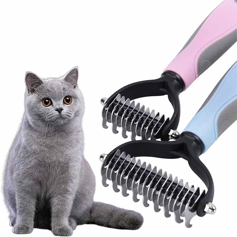 Szczotka do pielęgnacji zwierz – Undercoat Rake Dematting Tool Dog Shedding recenzja i cena