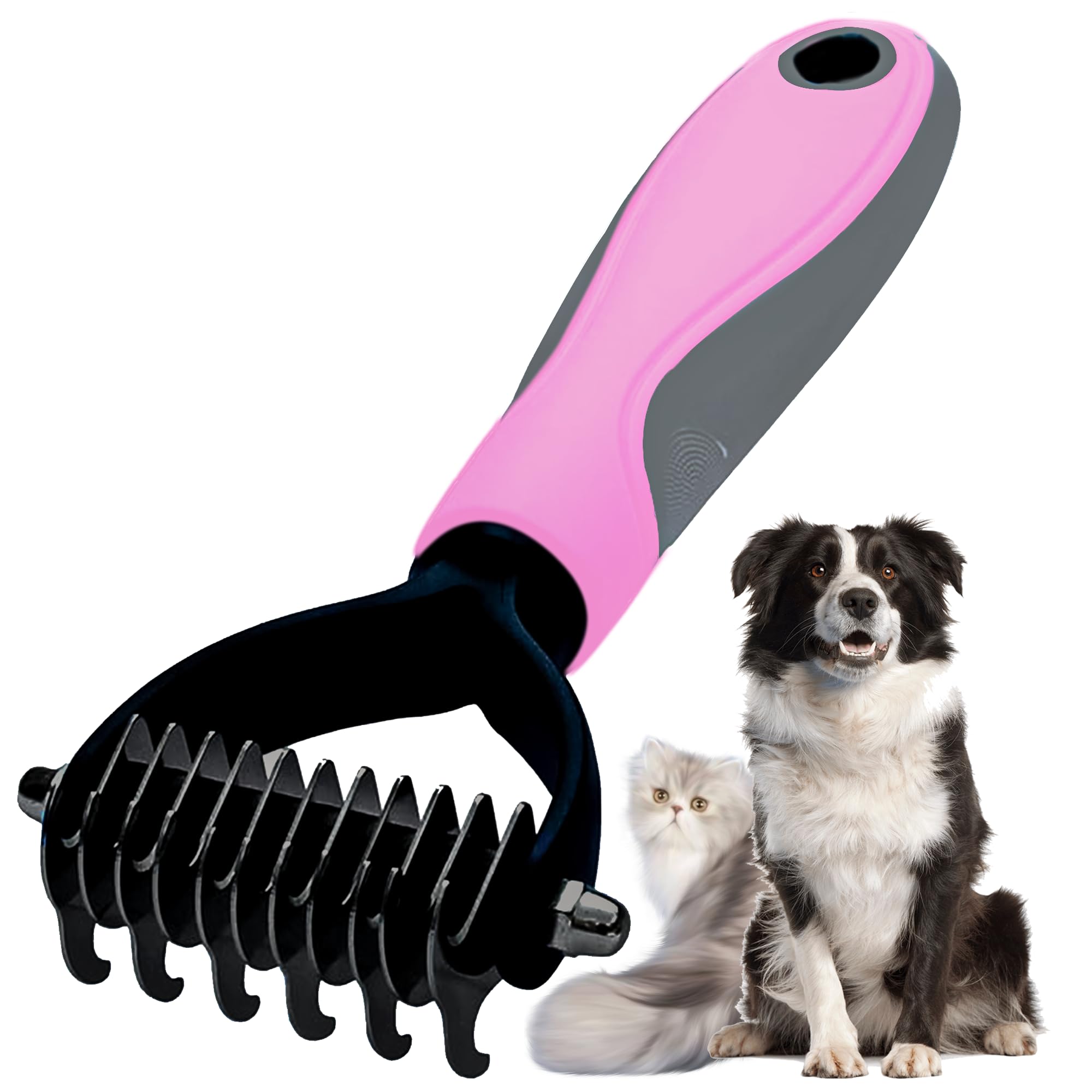 Szczotka do pielęgnacji zwierz – Undercoat Rake Dematting Tool Dog Shedding recenzja i cena