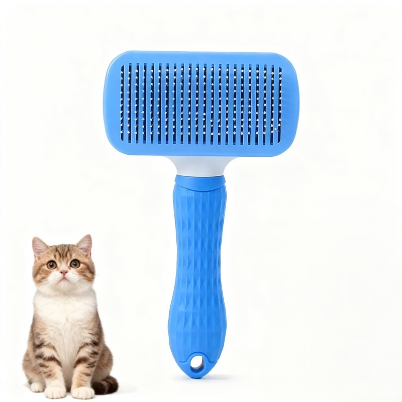 Samoczyszcząca szczotka do usu – Slicker Brush Self Cleaning Pet Grooming recenzja i cena