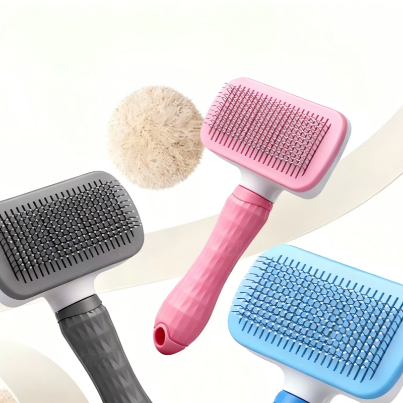 Samoczyszcząca szczotka do usu – Slicker Brush Self Cleaning Pet Grooming recenzja i cena